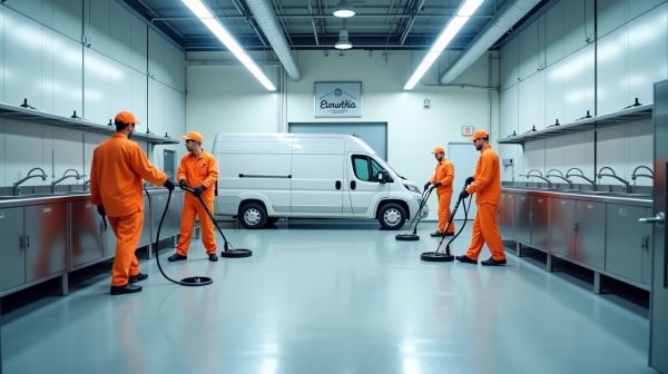 Propreté et hygiène assurées par une entreprise de nettoyage à Toulouse