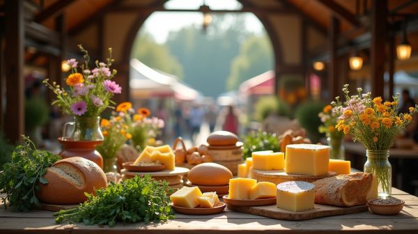 Une sélection variée de produits locaux québécois