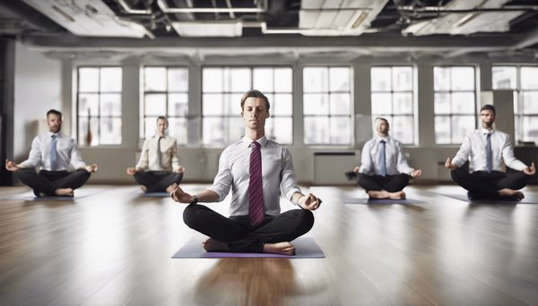 Améliorer la productivité au bureau grâce au yoga d'entreprise